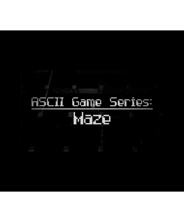 ASCII Game Series: Maze Steam Steam Key GLOBAL